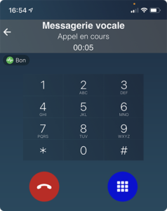 Messagerie vocale  Répondeur d'entreprise Ubefone